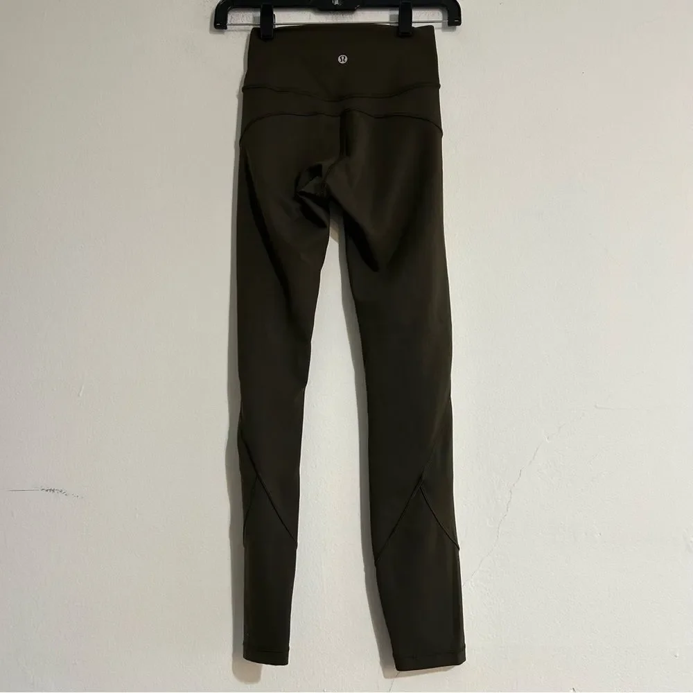 Lululemon In Movement 7/8 Tight Leggings Everlux 25